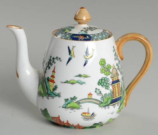 Ye Olde Willow Mini Teapot & Lid