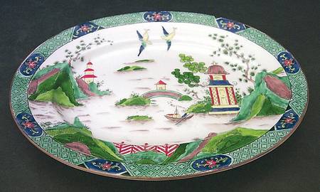 Ye Olde Willow 11" Oval Serving Platter