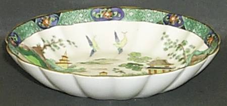 Ye Olde Willow 5" Round Fluted Bowl
