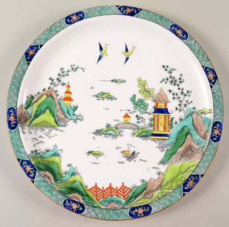 Ye Olde Willow 12" Chop Plate (Round Platter)