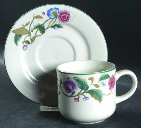 Castlegarden Collection Flat Cup & Saucer Set
