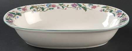 Castlegarden Collection 10" Oval Vegetable Bowl