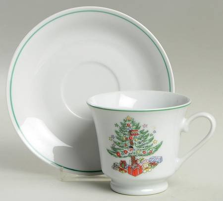 CPD1 Footed Cup & Saucer Set