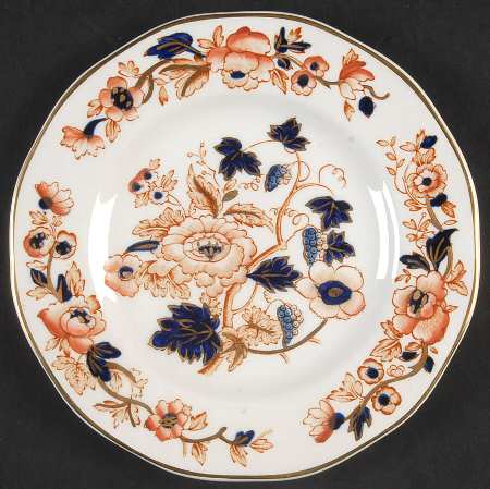 Old Derby Bread & Butter Plate