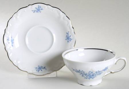 Symphony Flat Cup & Saucer Set