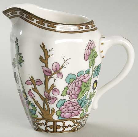 Indian Tree Multicolor (Scalloped, Newer) Creamer