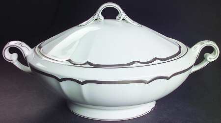 Colette Platinum Tureen &  Lid