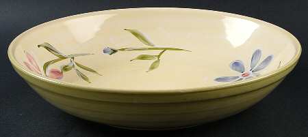 Crystal Daisy 13" Pasta Serving Bowl