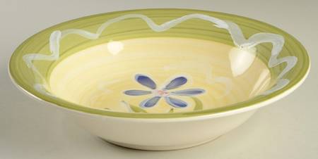Crystal Daisy Soup/Cereal Bowl