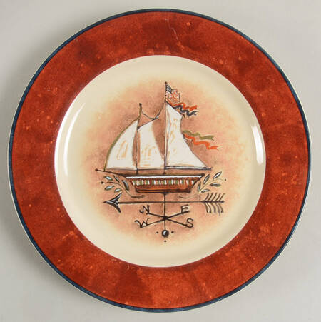 Heritage Salad/Dessert Plate