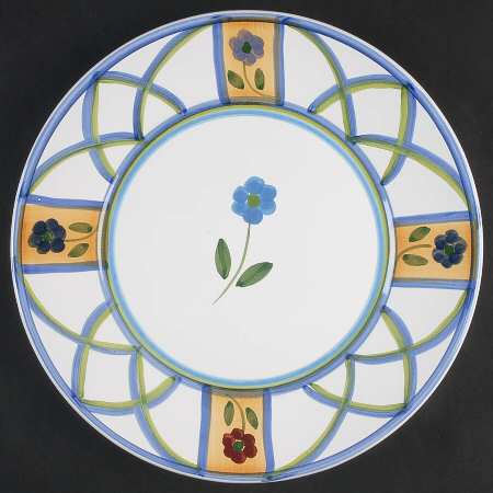 Greca Luncheon Plate by Caleca