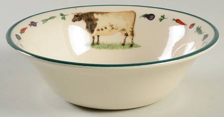 Farm Animals Soup/Cereal Bowl
