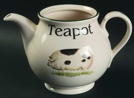 Farm Animals Teapot No Lid