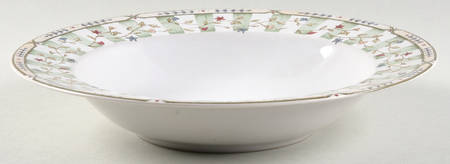 Country Garden Large Rim Soup Bowl