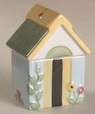 Penelope Garden Figural Sugar Bowl & Lid