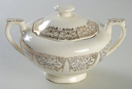 Goldette Sugar Bowl & Lid