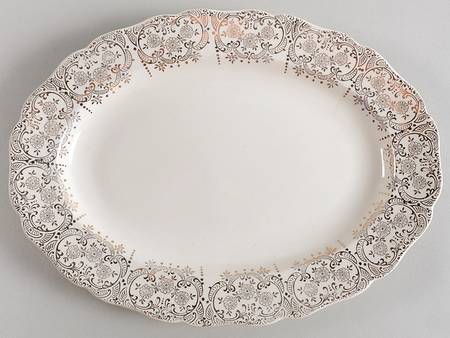 Goldette 11" Oval Serving Platter