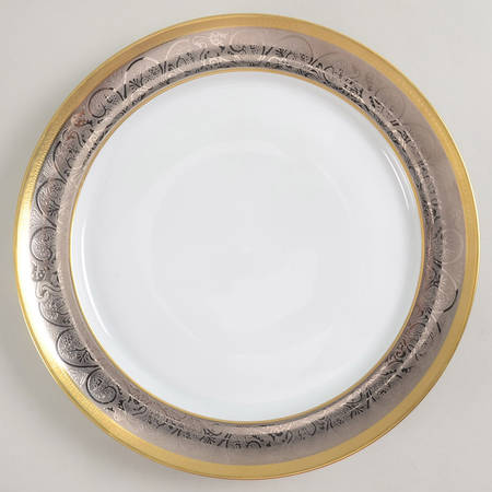 Odiot Coupe Dinner Plate by Jean Louis Coquet
