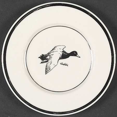 Wild Game Birds Bread & Butter Plate