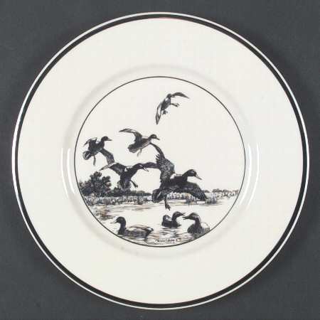 Wild Game Birds Dinner Plate