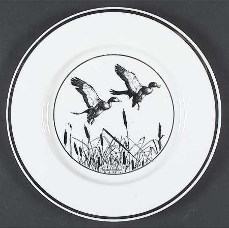 Wild Game Birds Dinner Plate