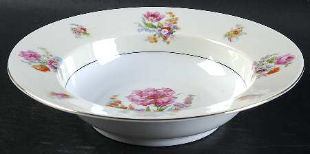 Springtime Rim Soup Bowl
