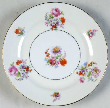 Springtime Bread & Butter Plate