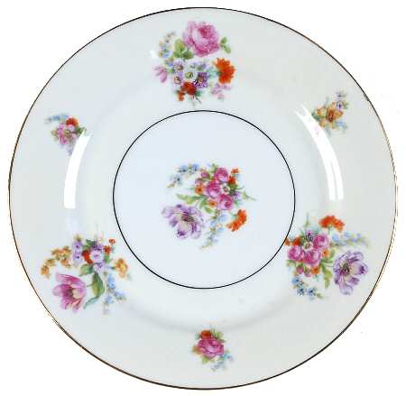 Springtime Bread & Butter Plate