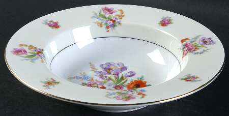 Springtime Rim Soup Bowl