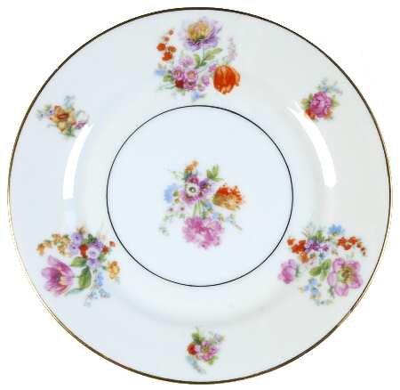Springtime Bread & Butter Plate