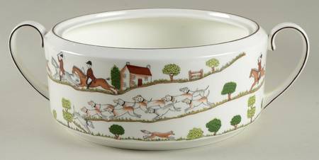 Hunting Scene Tureen No Lid