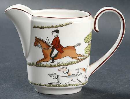 Hunting Scene Mini Creamer