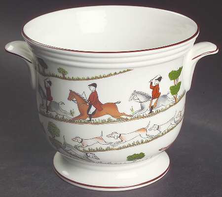 Hunting Scene Medium Cachepot