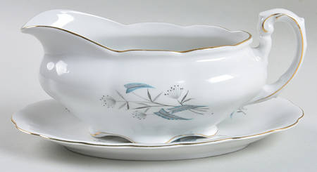 CWH4 Gravy Boat & Underplate/Relish by Crown Heiden