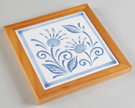 Oceanview (Corelle) Wood Frame Trivet