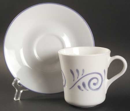 Oceanview (Corelle) Mug/Cup & Saucer Set