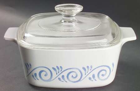 Oceanview (Corelle) 1.5 Quart Square Casserole with Lid