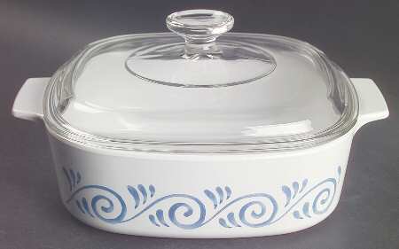 Oceanview (Corelle) 2 Quart Square Casserole with Lid
