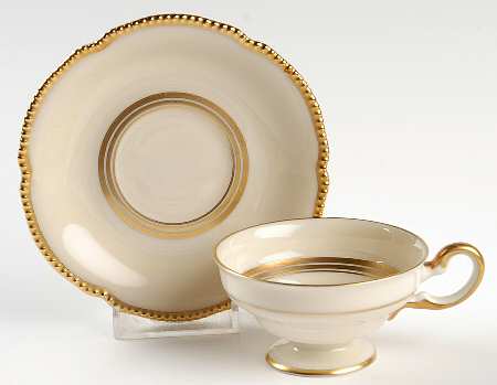 Regal Footed Demitasse Cup & Saucer Set