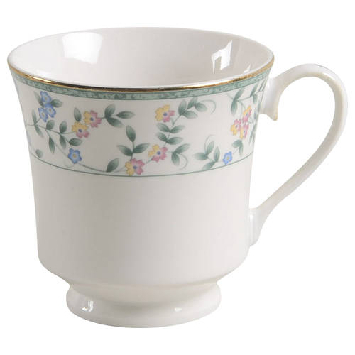 Diane (Porcelain, Gold Trim) Footed Cup