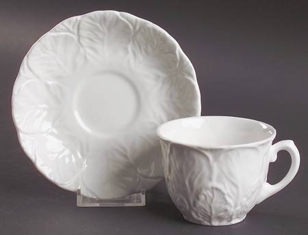 Countryware Flat Cup & Saucer Set