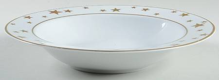 Stars Large Rim Soup Bowl