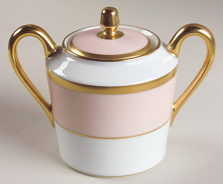 Arc En Ciel  Soft Pink (Rose Opale) Sugar Bowl & Lid