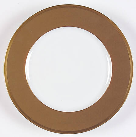 Arc En Ciel Chestnut (Marron Glace) Dessert Luncheon Plate