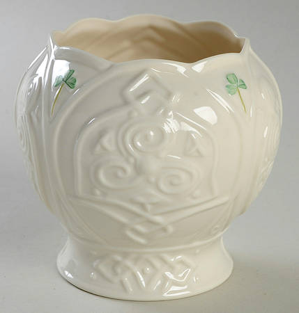 Belleek Event Celtic Mini Cachepot