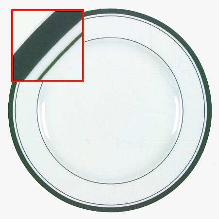 Novi Green Salad Plate