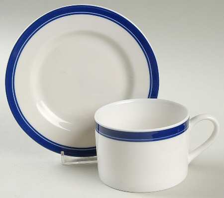 CBL7 Flat Cup & Saucer Set