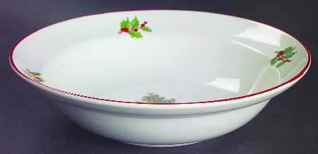 American Christmas Tree 9" Round Vegetable Bowl