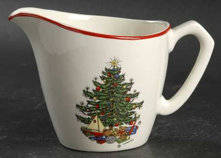 American Christmas Tree Creamer