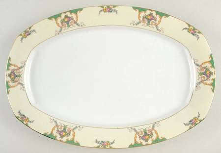 12672 16" Oval Serving Platter